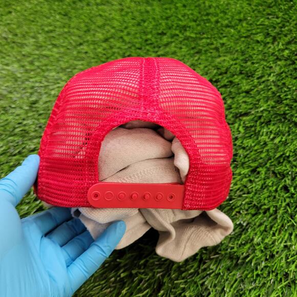 Vintage 1985 Spuds MacKenzie Bud Light Trucker Hat Snapback Made in USA 80s - Picture 4 of 10